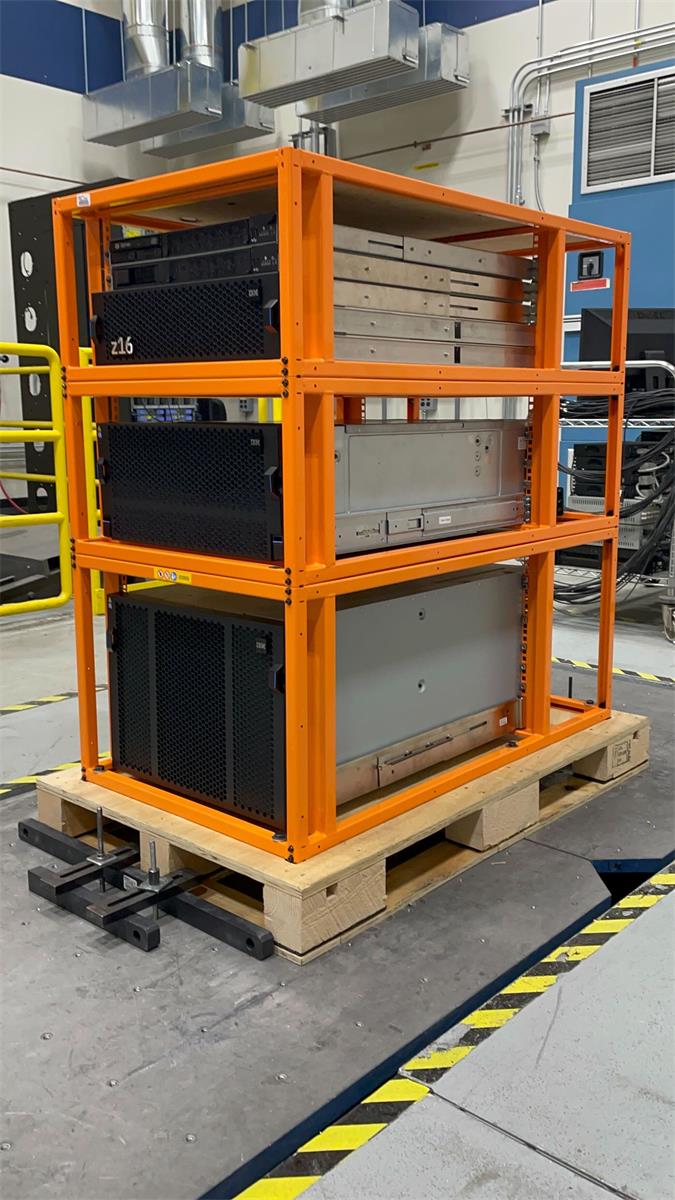 Photo of a z16 AGZ shipping pod